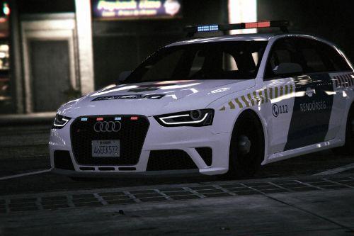 Hungarian Police Audi RS4 Avant
